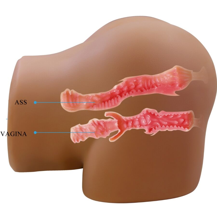 CRAZY BULL - GERIANN РЕАЛИСТИЧЕН ЖЕНСКИ ВИБРАТОР ЗА АНАЛ И СМУКАЧКА СЪС ЗВУК 5,5 КГ