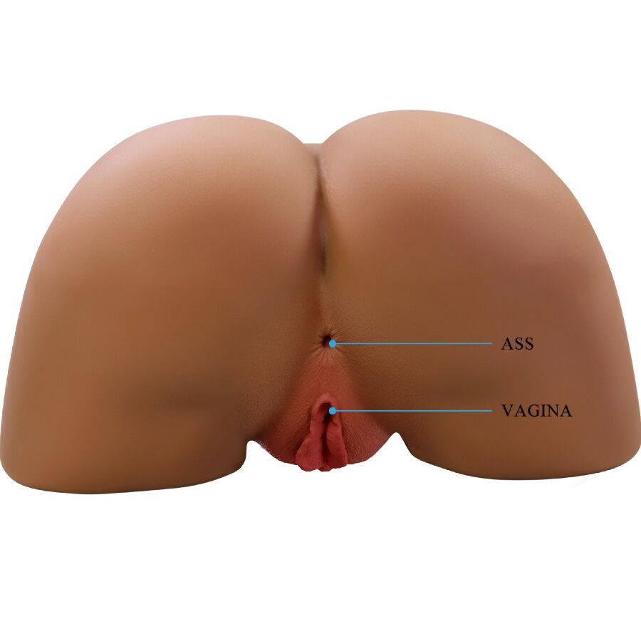 CRAZY BULL - GERIANN REALISTIC FEMALE BUTT VIBRATOR AND SUCKER WITH SOUND 5.5 KG - My naughty haven #