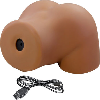 CRAZY BULL - GERIANN REALISTIC FEMALE BUTT VIBRATOR AND SUCKER WITH SOUND 5.5 KG - My naughty haven #