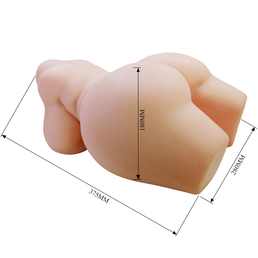 CRAZY BULL - GRACE REALISTIC FEMALE TORSO VAGINA AND ANAL 7.5 KG - My naughty haven #