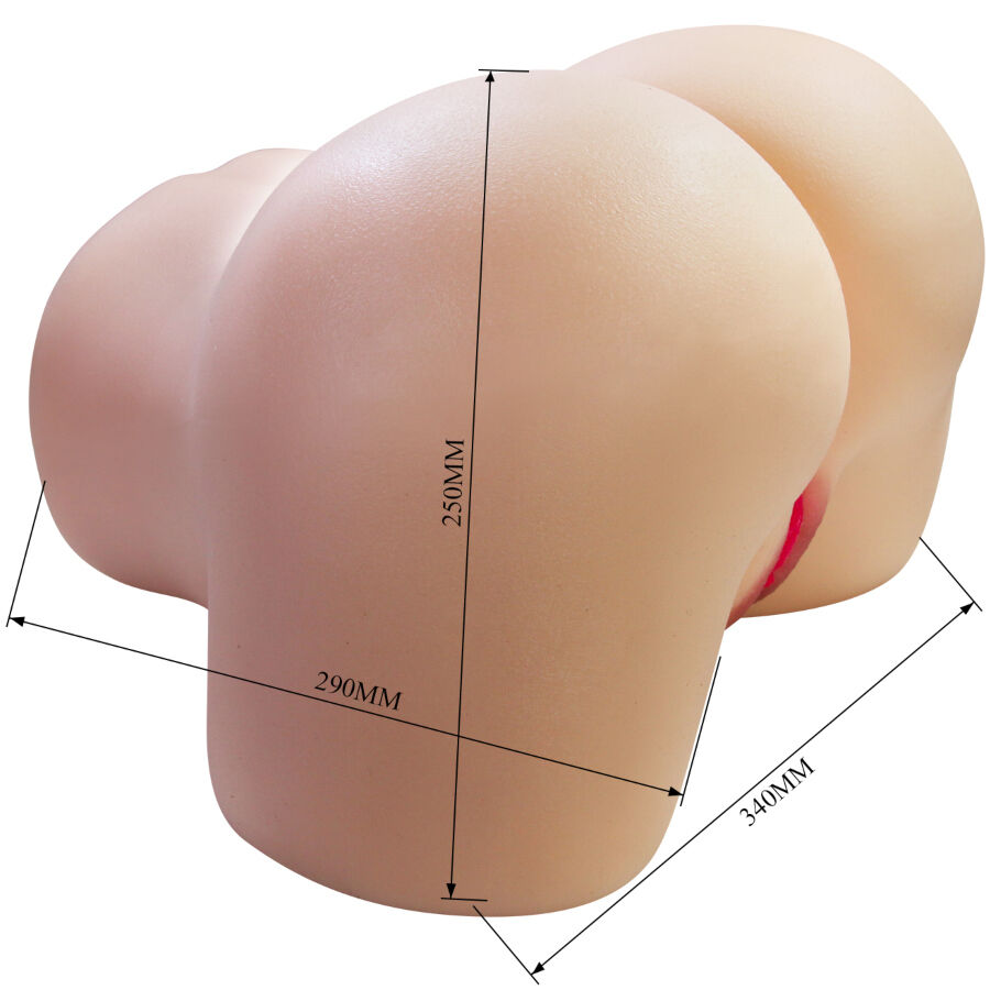 CRAZY BULL - JULIA РЕАЛИСТИЧНО ЖЕНСКО ДУПЕ, ВАГИНА И АНУС 11 КГ