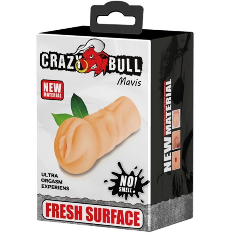 CRAZY BULL - MAVIS VAGINA MASTURBADOR 15.2 CM - My naughty haven #