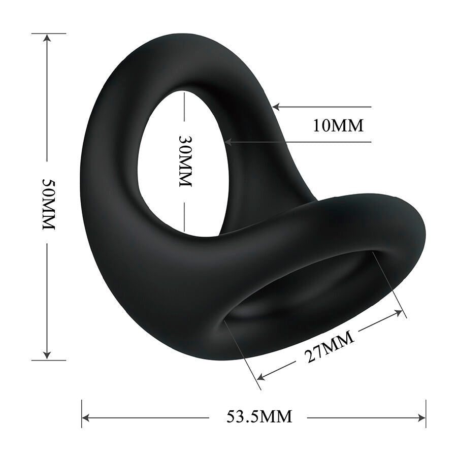 CRAZY BULL - NESTOR ERGONOMIC PENIS AND TESTICLE RING - My naughty haven #
