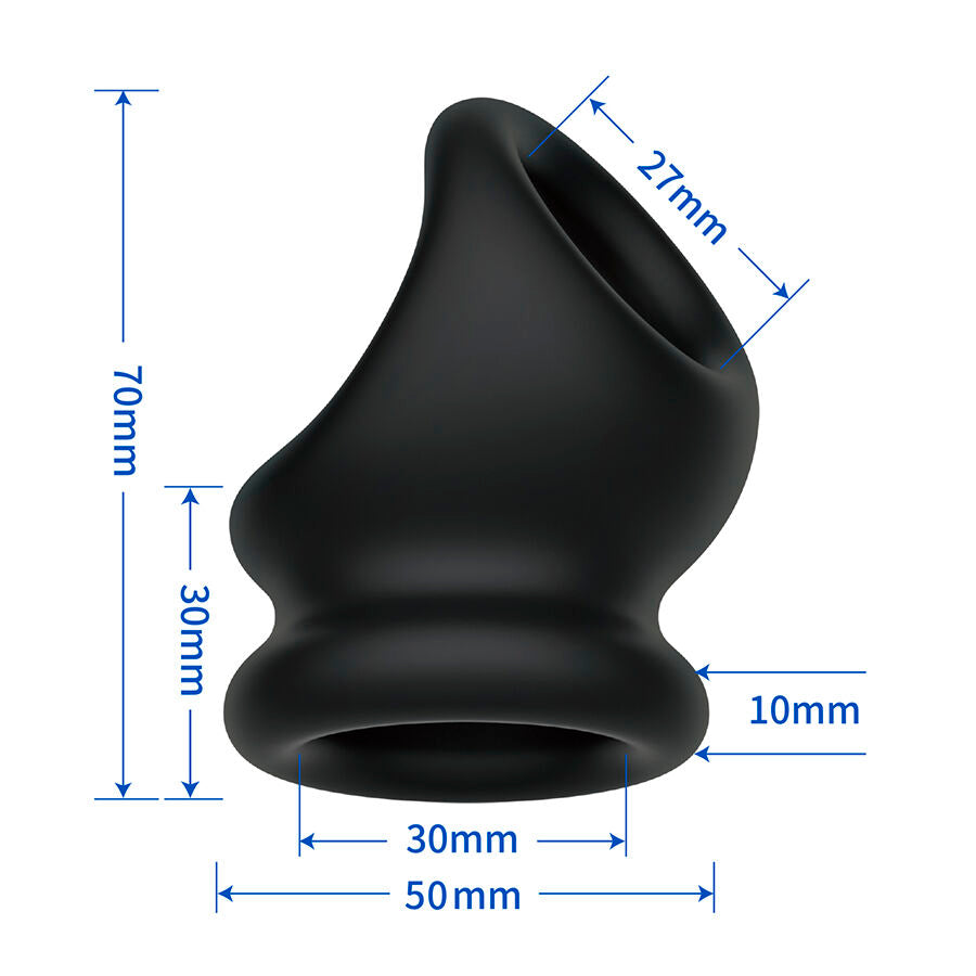 CRAZY BULL - OBERON PENIS AND TESTICLE SUPPORT RING - My naughty haven #