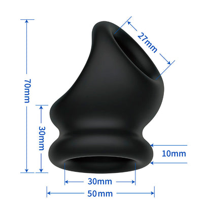 CRAZY BULL - OBERON PENIS AND TESTICLE SUPPORT RING - My naughty haven #