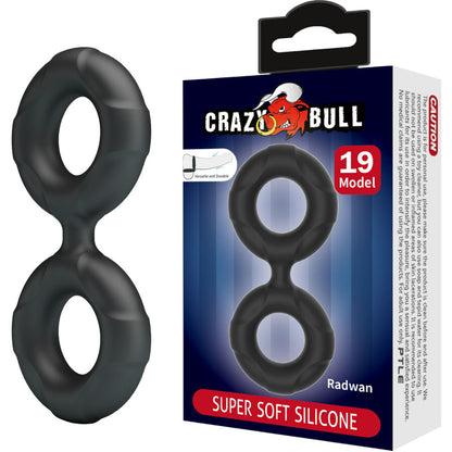 CRAZY BULL - RADWAN DOUBLE SILICONE RING MODEL 19 - My naughty haven #