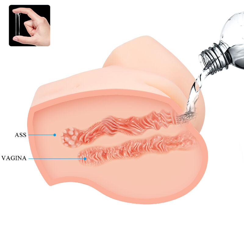 CRAZY BULL - REALISTIC VAGINA AND ANUS DOUBLE VIBRATION - My naughty haven #