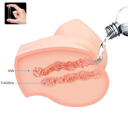 CRAZY BULL - REALISTIC VAGINA AND ANUS DOUBLE VIBRATION - My naughty haven #