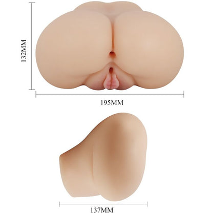 CRAZY BULL - REALISTIC VAGINA AND ANUS LUNA VIBRATOR - My naughty haven #