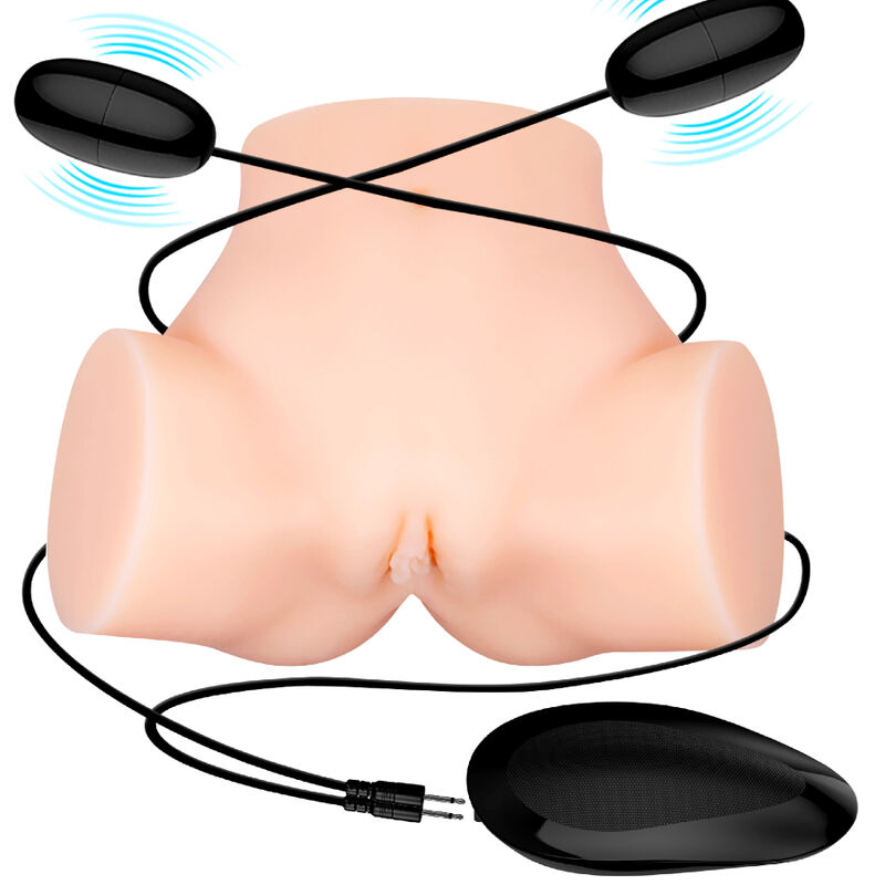 CRAZY BULL - REALISTIC VAGINA AND ANUS SAMANTHA VIBRATOR - My naughty haven #