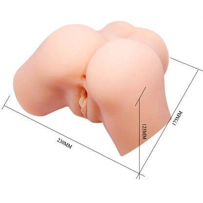 CRAZY BULL - REALISTIC VAGINA AND ANUS SAMANTHA VIBRATOR - My naughty haven #