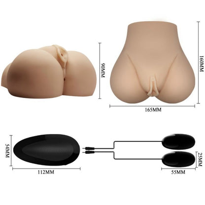 CRAZY BULL - REALISTIC VAGINA AND ANUS WITH VIBRATION POSITION 7 - My naughty haven #