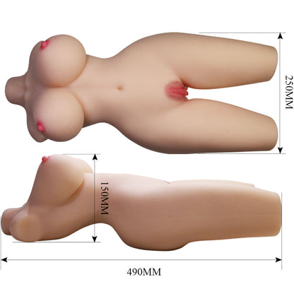 CRAZY BULL - TIFFANY REALISTIC FEMALE TORSO VAGINA AND ANAL 5.5 KG - My naughty haven #