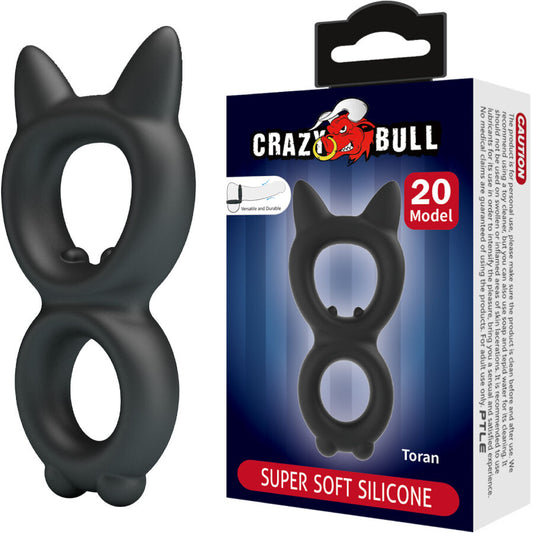 CRAZY BULL - TORAN DOUBLE SILICONE RING MODEL 20 - My naughty haven #
