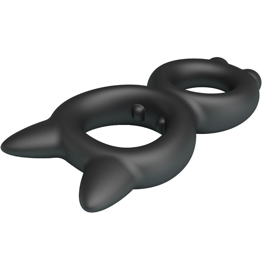 CRAZY BULL - TORAN DOUBLE SILICONE RING MODEL 20 - My naughty haven #