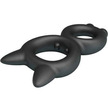 CRAZY BULL - TORAN DOUBLE SILICONE RING MODEL 20 - My naughty haven #
