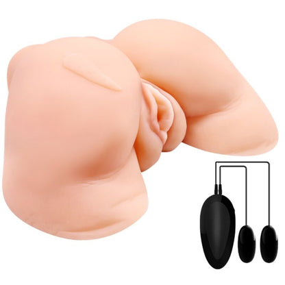 CRAZY BULL - VAGINA AND ANUS WITH REALISTIC MESH WITH VIBRATION - My naughty haven #