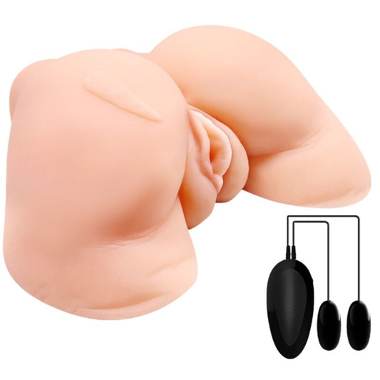 CRAZY BULL - VAGINA AND ANUS WITH REALISTIC MESH WITH VIBRATION - My naughty haven #