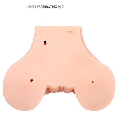 CRAZY BULL - VAGINA AND ANUS WITH REALISTIC MESH WITH VIBRATION - My naughty haven #