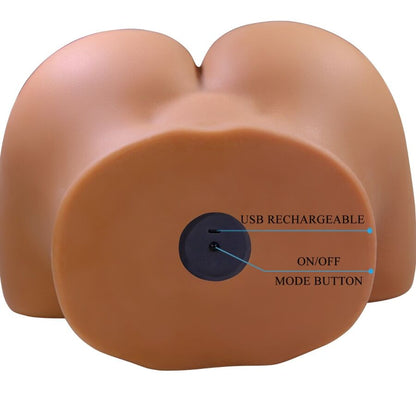 CRAZY BULL - WENDY REALISTIC FEMALE BUTT VIBRATOR AND SUCKER WITH SOUND 11 KG - My naughty haven #