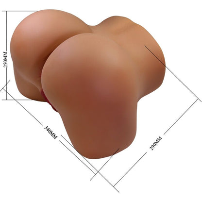 CRAZY BULL - WENDY REALISTIC FEMALE BUTT VIBRATOR AND SUCKER WITH SOUND 11 KG - My naughty haven #