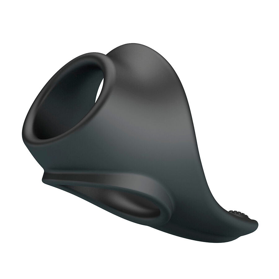CRAZY BULL - ZADOK ERGONOMIC RING WITH PERINEAL STIMULATOR - My naughty haven #
