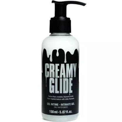 CREAMY - GLIDE INTIMATE GEL MILKY STRING EFFECT 150 ML - My naughty haven #