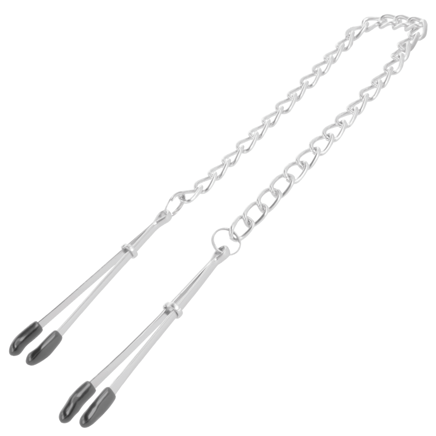 DARKNESS - ADJUSTABLE METAL NIPPLE Clamps - My naughty haven #