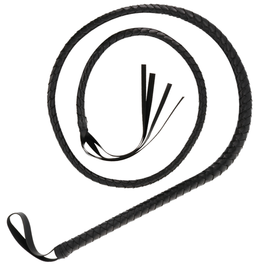 DARKNESS - ЧЕРЕН КАМШИК ЗА ОБВЪРЗВАНЕ 210 СМ