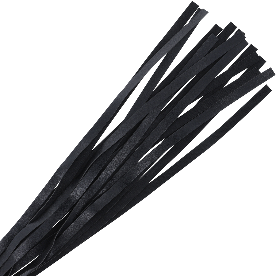DARKNESS - BLACK BONDAGE WHIP 45 CM - My naughty haven #
