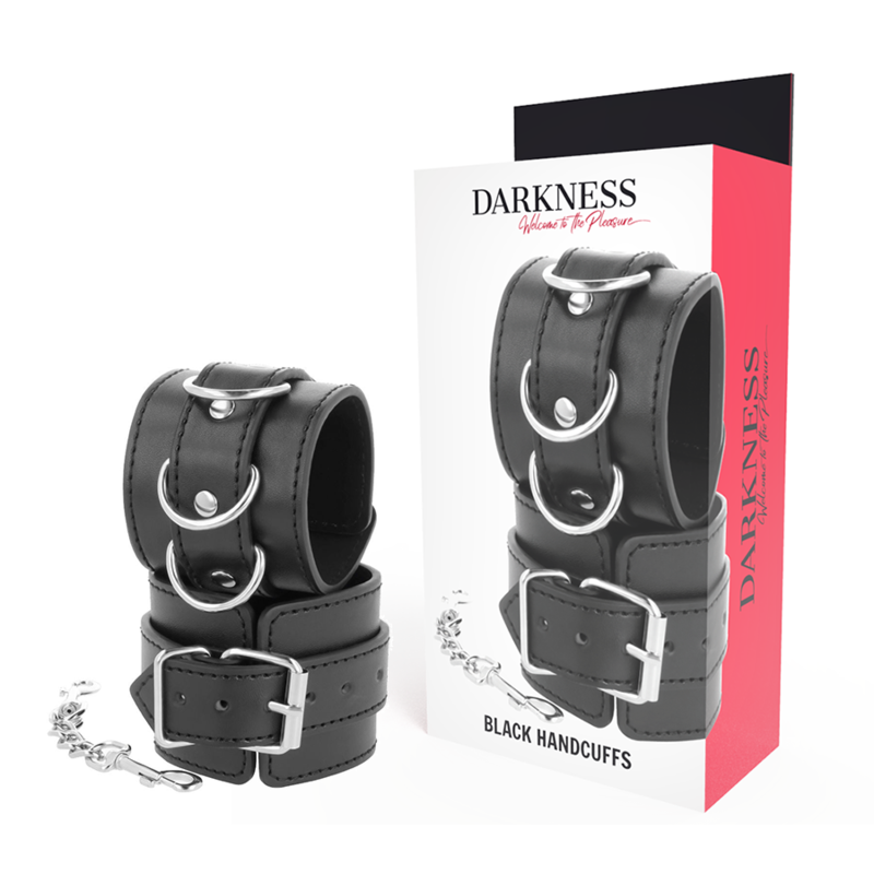DARKNESS - BLACK HANDCUFFS - My naughty haven #