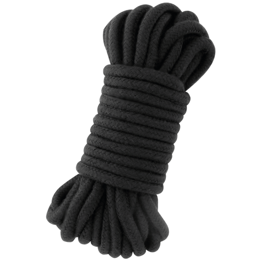 DARKNESS - JAPANESE ROPE 5 M BLACK - My naughty haven #