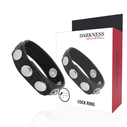 DARKNESS - LEATHER ERECTION RING - My naughty haven #