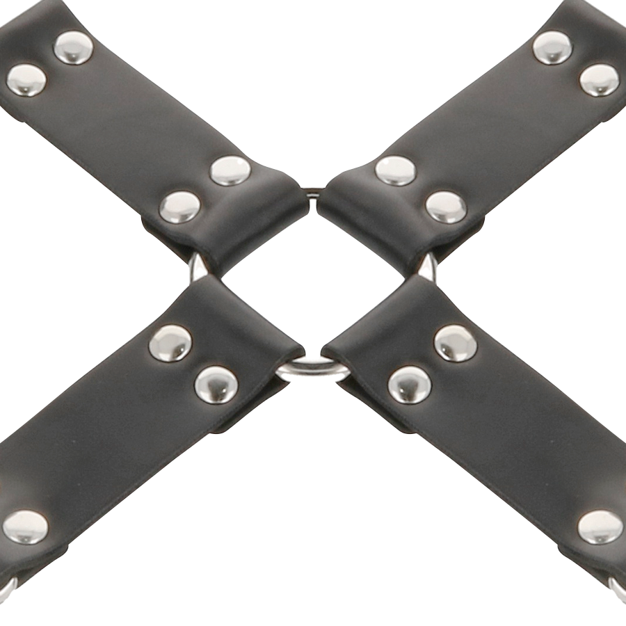 DARKNESS - LEATHER HANDCUFFS FOR FOOT AND HANDS BLACK - My naughty haven #