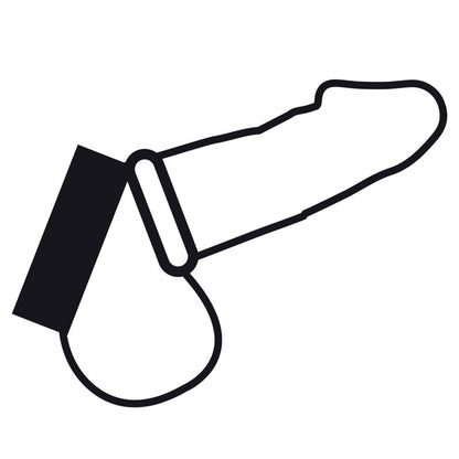 DARKNESS - METAL RING FOR THE PENIS AND TESTICLES - My naughty haven #