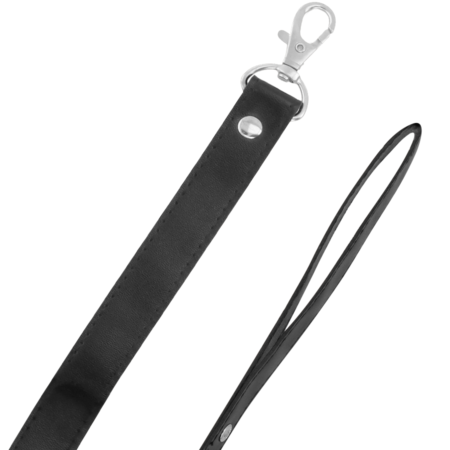 DARKNESS - POSTURE NECKLACE WITH LEATHER CHAIN - My naughty haven #