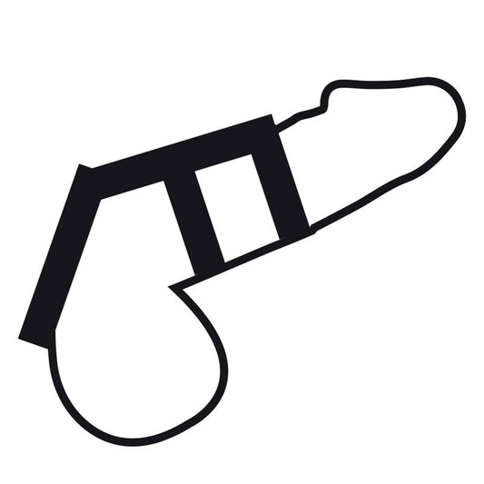 DARKNESS - КОМПЛЕКТ ОТ 3 ГЪВКАВИ ПРЪСТЕНА ЗА ПЕНИС