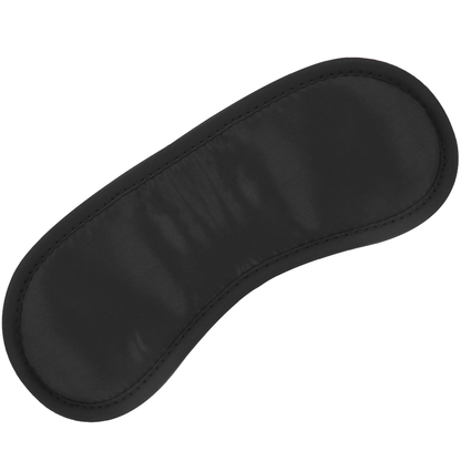 DARKNESS - STRAIGHT BLACK MASK - My naughty haven #