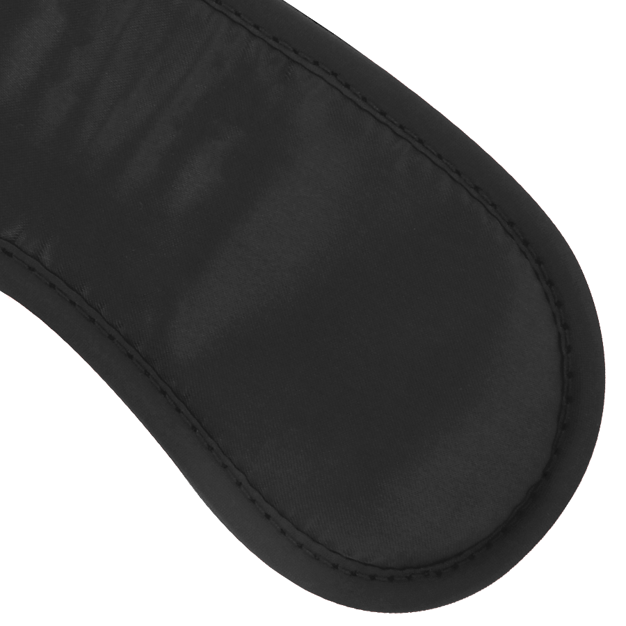 DARKNESS - STRAIGHT BLACK MASK - My naughty haven #