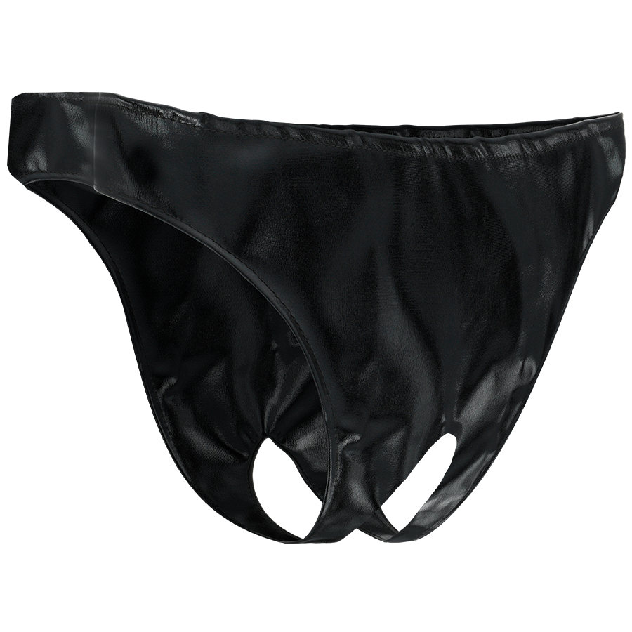 DARKNESS - UNISEX OPENING PANTIES ONE SIZE - My naughty haven #