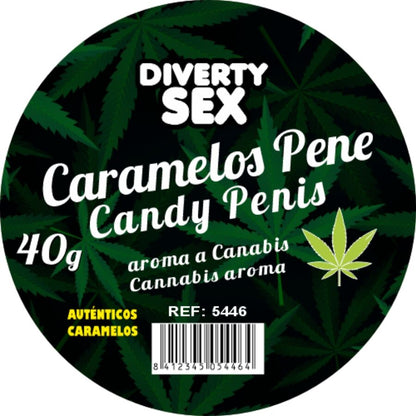 DIABLO GOLOSO - 20 CANNABIS AROMA PENIS CANDIES - My naughty haven #