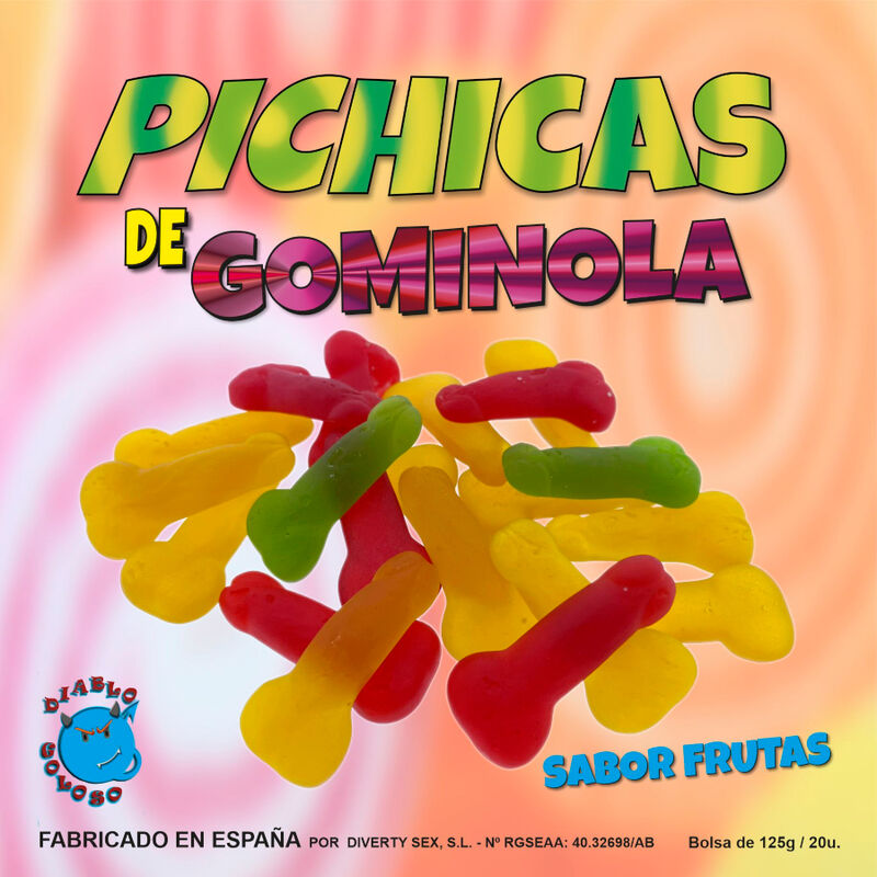 DIABLO GOLOSO - FRUIT GUMMY SLICES - My naughty haven #
