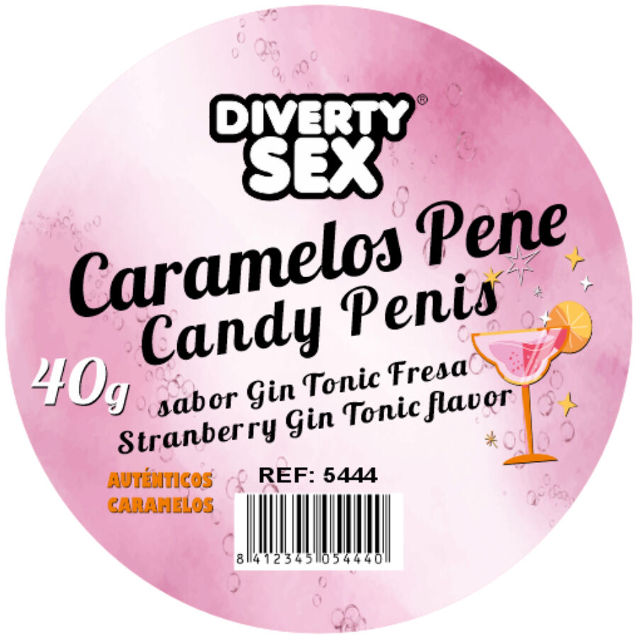 DIABLO PICANTE - 20 GIN & TONIC FLAVORED PENIS CANDIES - My naughty haven #