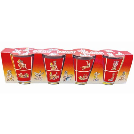 DIABLO PICANTE - 4 KAMASUTRA GLASS SHOTS - My naughty haven #