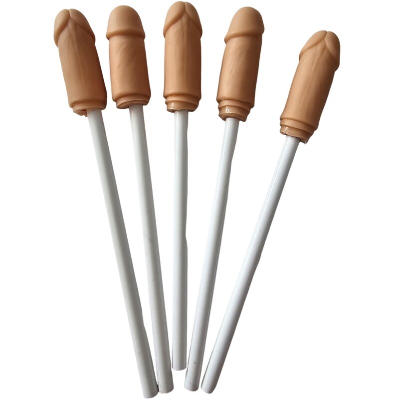 DIABLO PICANTE - 5 PENCILS WITH NATURAL PENIS TIP - My naughty haven #