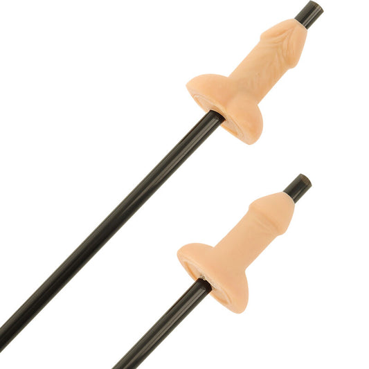 DIABLO PICANTE - Пликче с 10 натурални сламки за пенис