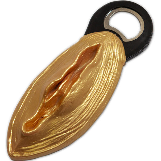 DIABLO PICANTE - BLACK GOLDEN VAGINA SHAPED OPENER - My naughty haven #