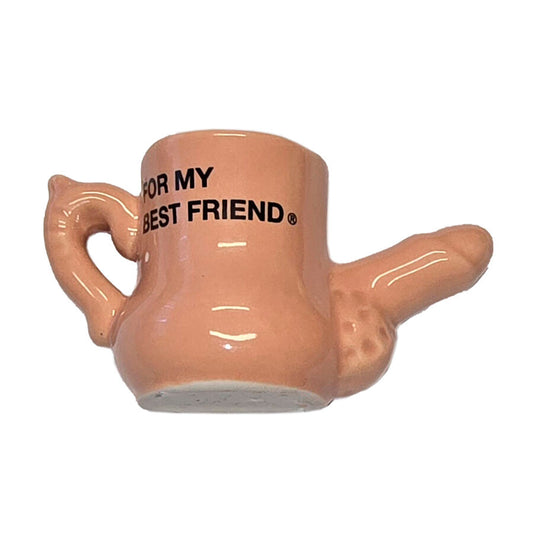 DIABLO PICANTE – CERAMIC MUG MAGNET WITH RAISED PENIS “FOR MY BEST FRIEND” - My naughty haven #