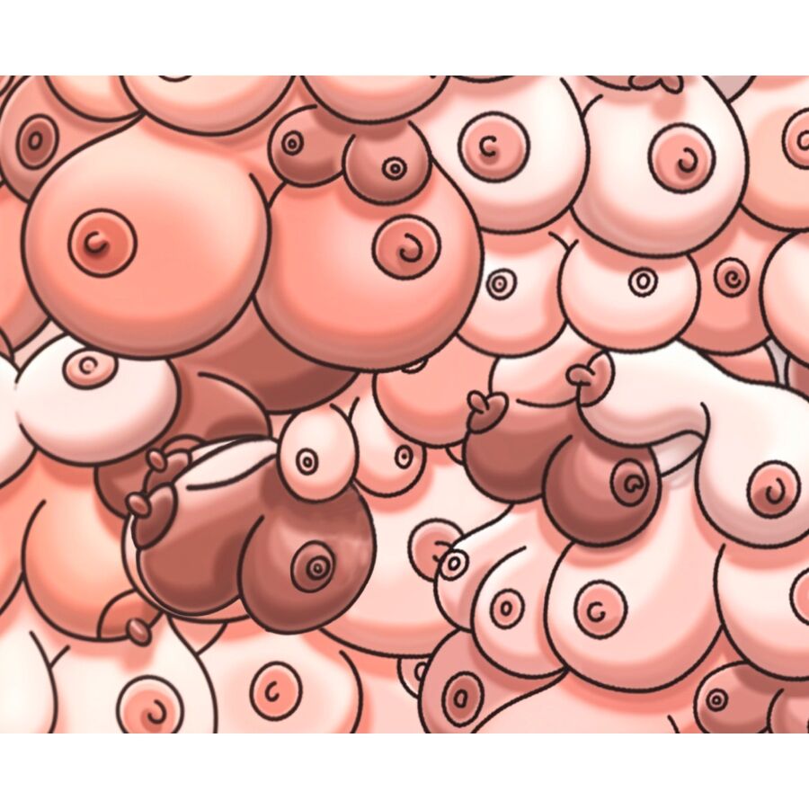 DIABLO PICANTE - COLOR MOUSE PAD WITH BOOBS DESIGN - My naughty haven #