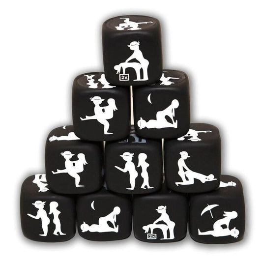 DIABLO PICANTE - DICE GAME OF POSTURE BLACK - My naughty haven #